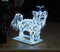 Светодиодная 3D фигура "Собака"